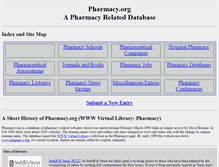 Tablet Screenshot of pharmacy.org